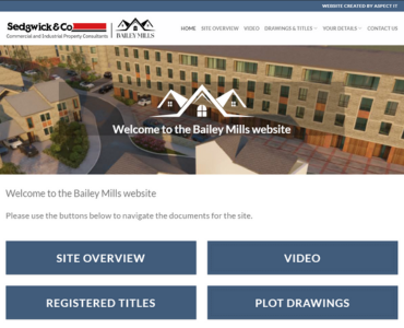 bailey mills website developed by aspect it